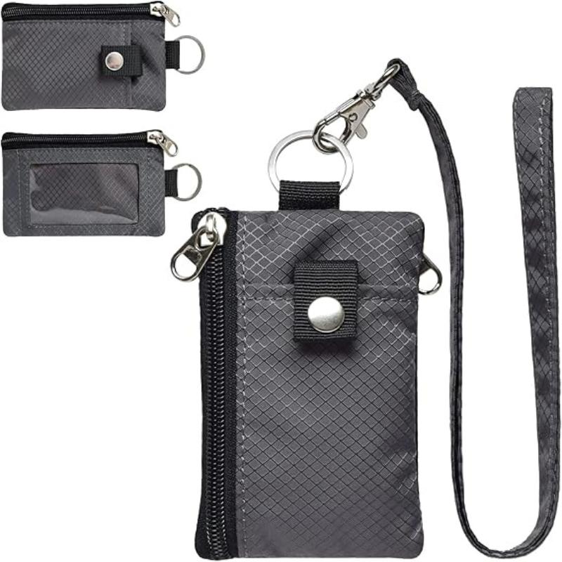 Travel Wallet Slim - Titular do crachá com janela de