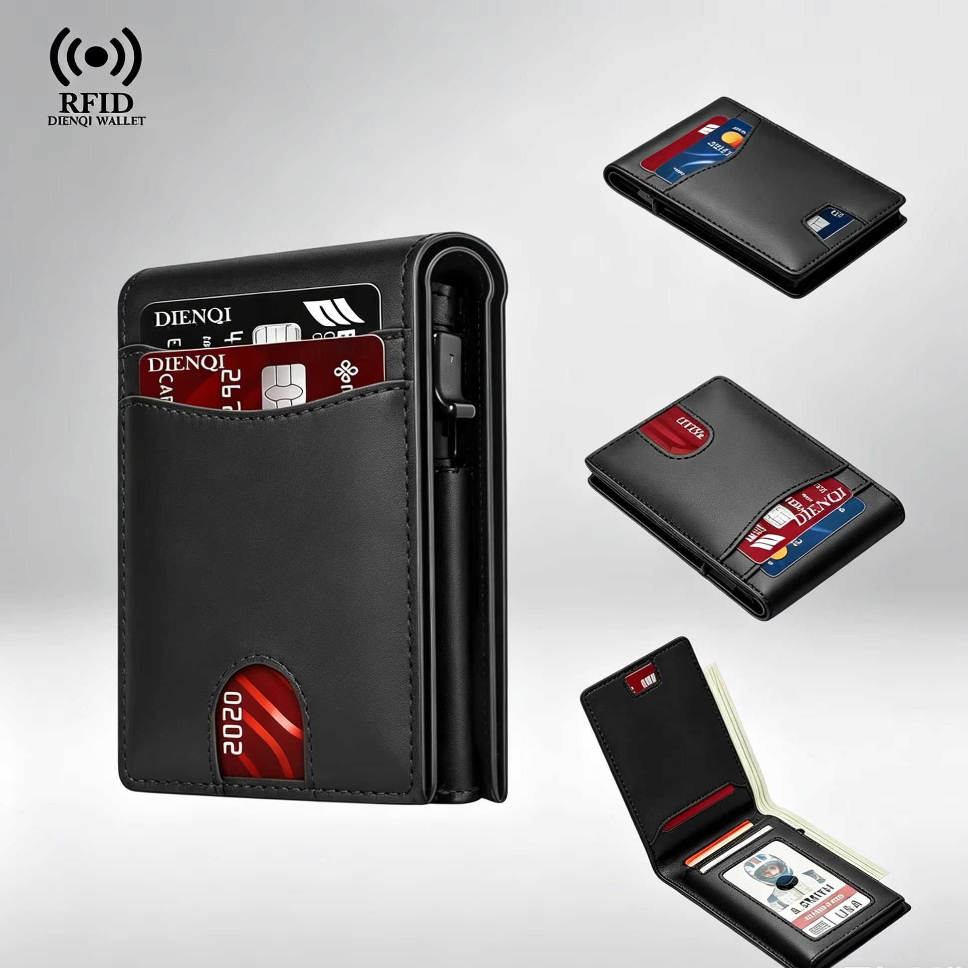 Travel Wallet Slim - Carteira Masculina de Luxo para Cartões
