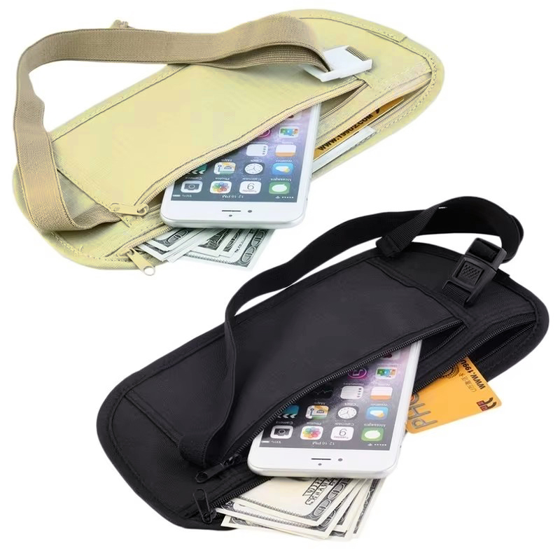 Money Belt Hidden - Pacotes de cintura de viagem invisível