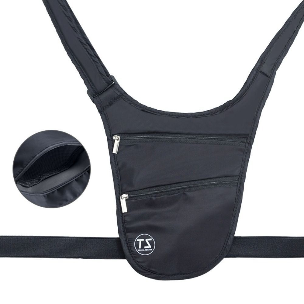 Money Belt Hidden - Bolsa de cintura esportiva antifurto, bolsa
