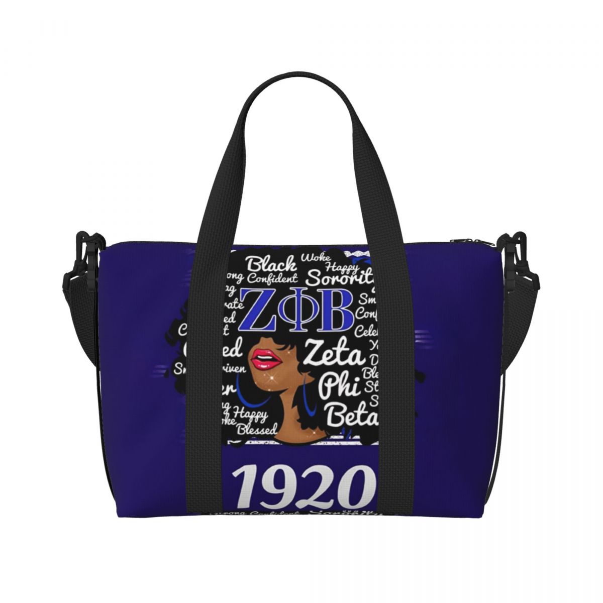 Travel Accessories Greece - Bolsa tote personalizada Zeta Phi Beta