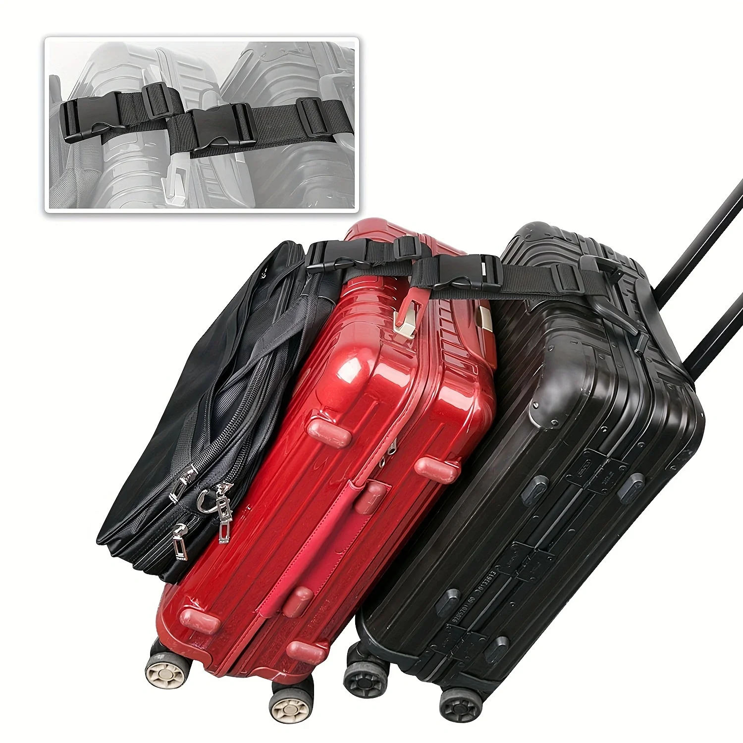 Quality Travel Accessories - 1 unidade de Alça de Bagagem
