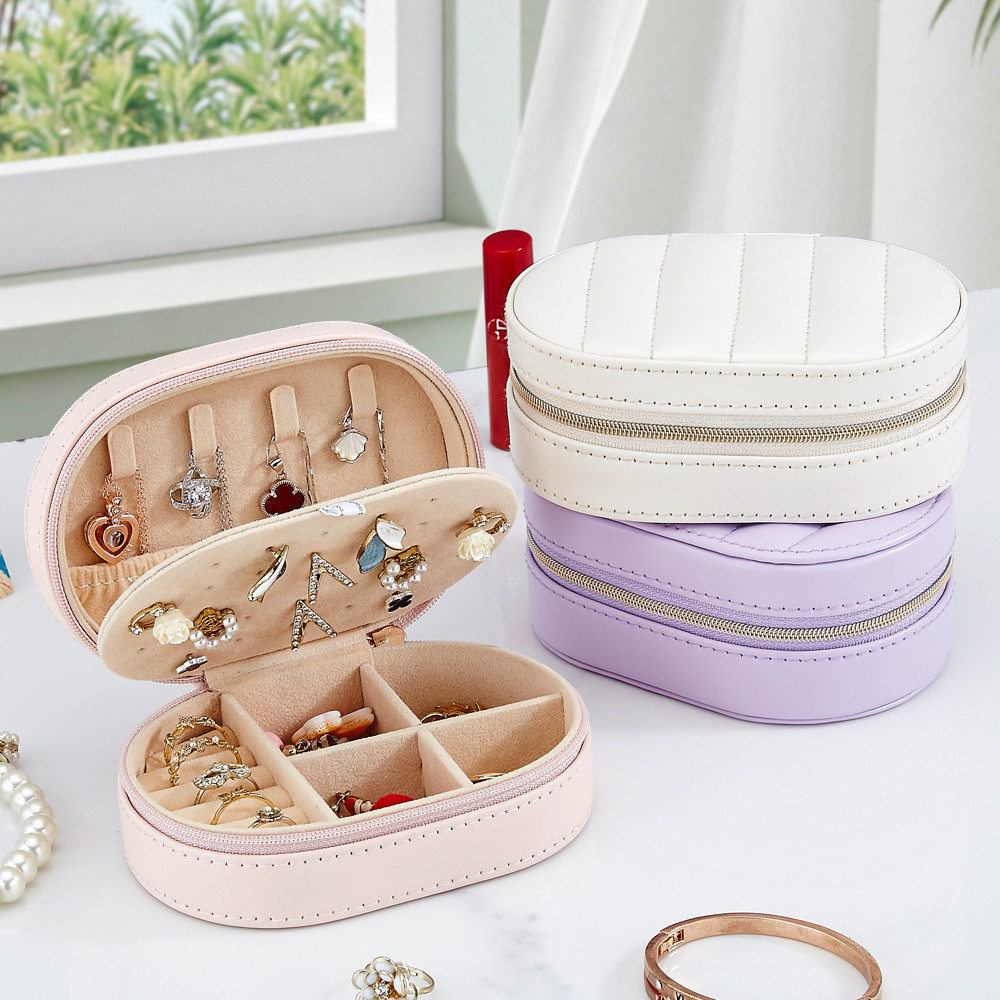 Travel Accessories Bd - Caixa de Armazenamento de Joias Oval