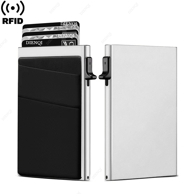 Travel Wallet Slim - RFID bloqueando titular do cartão de