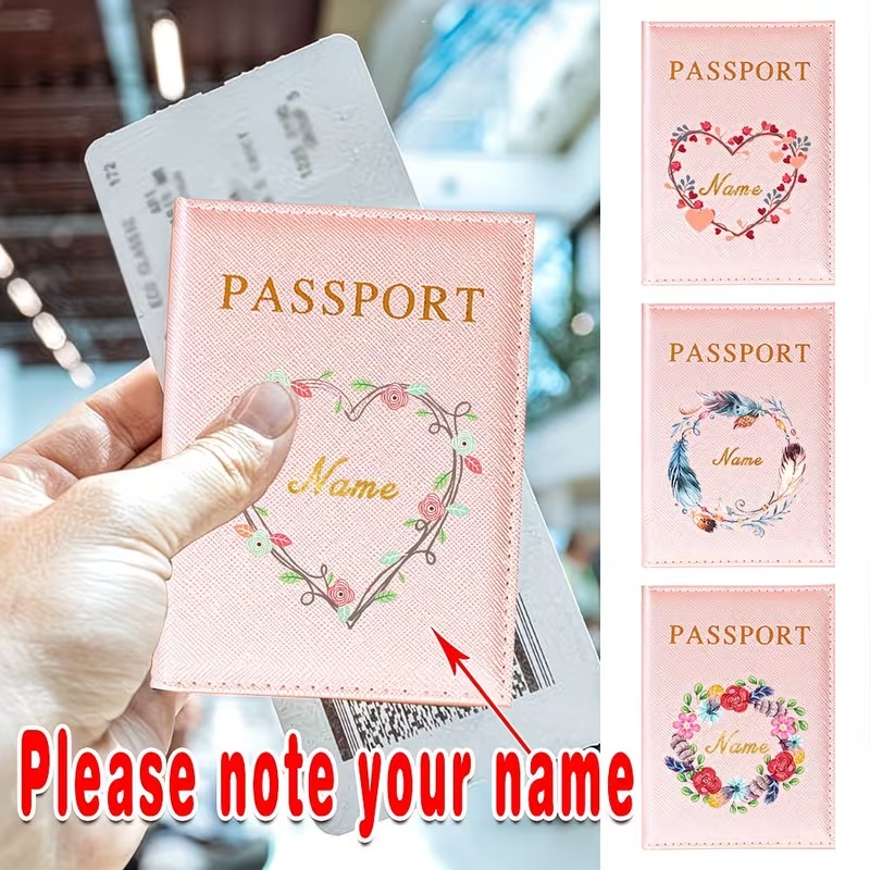 Quality Travel Accessories - Capa Protetora de Passaporte Personalizada em