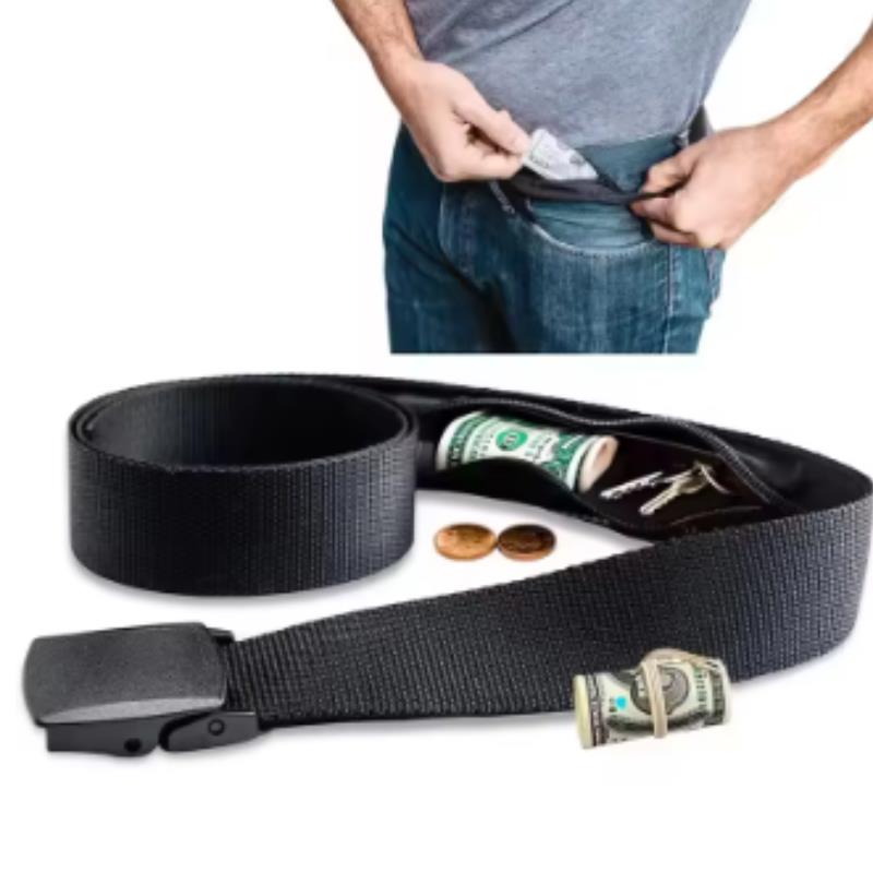 Money Belt Hidden - Cinto de Cintura Antifurto para Viagem,