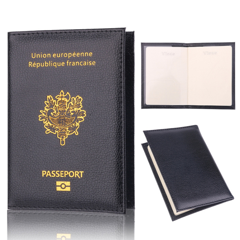 Quality Travel Accessories - Mulheres homens viagem pu passaporte titular