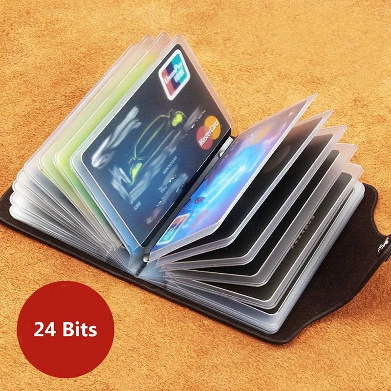 Travel Wallet Slim - Titular do cartão de visita anti-roubo