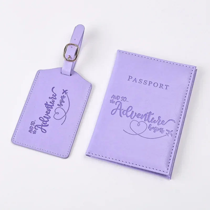 Travel Accessories In Bulk - Novo roxo couro do plutônio titular