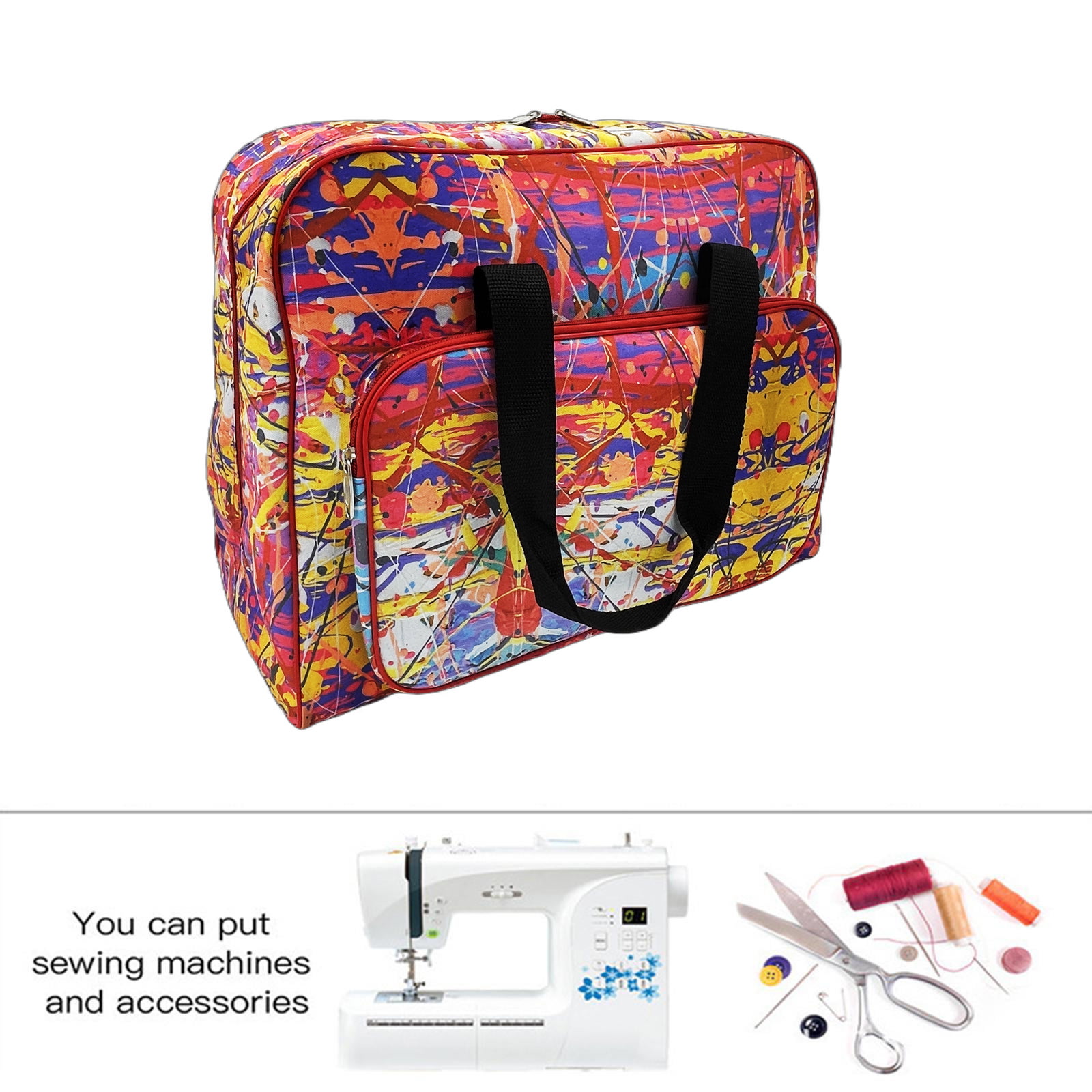 Travel Accessories Organizer Bag - Multifuncional Máquina De Costura Maleta, Acessórios