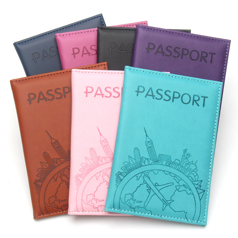 Qantas Travel Accessories - Porta-passaporte impresso para voo global, capa