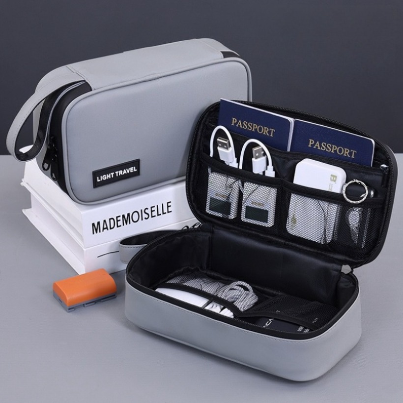 Travel Accessories Organizer Bag - Bolsa de Armazenamento Digital Portátil Leve