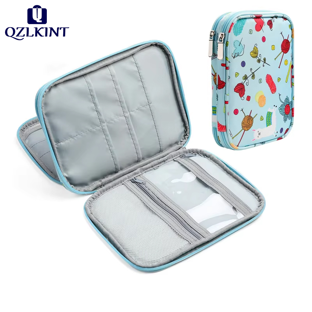 Travel Accessories Kit Bag - Estojo vazio para agulhas de tricô,