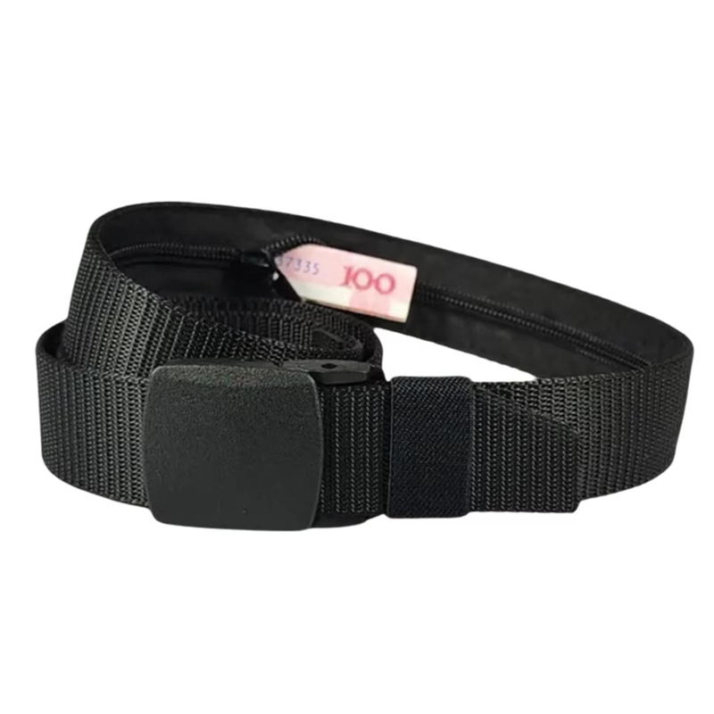 Money Belt Hidden - Cinto Antifurto Masculino de Nylon com