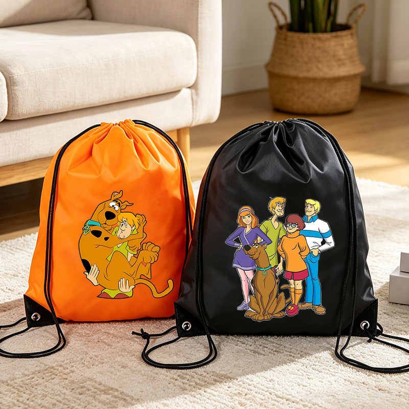 Travel Accessories Organizer Bag - Bolsa de Armazenamento com Cordão Scooby