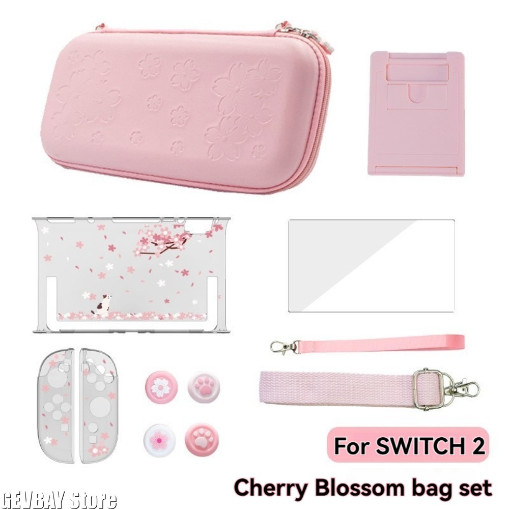 Travel Accessories Kit Bag - Bolsa de Transporte Portátil PU Rosa