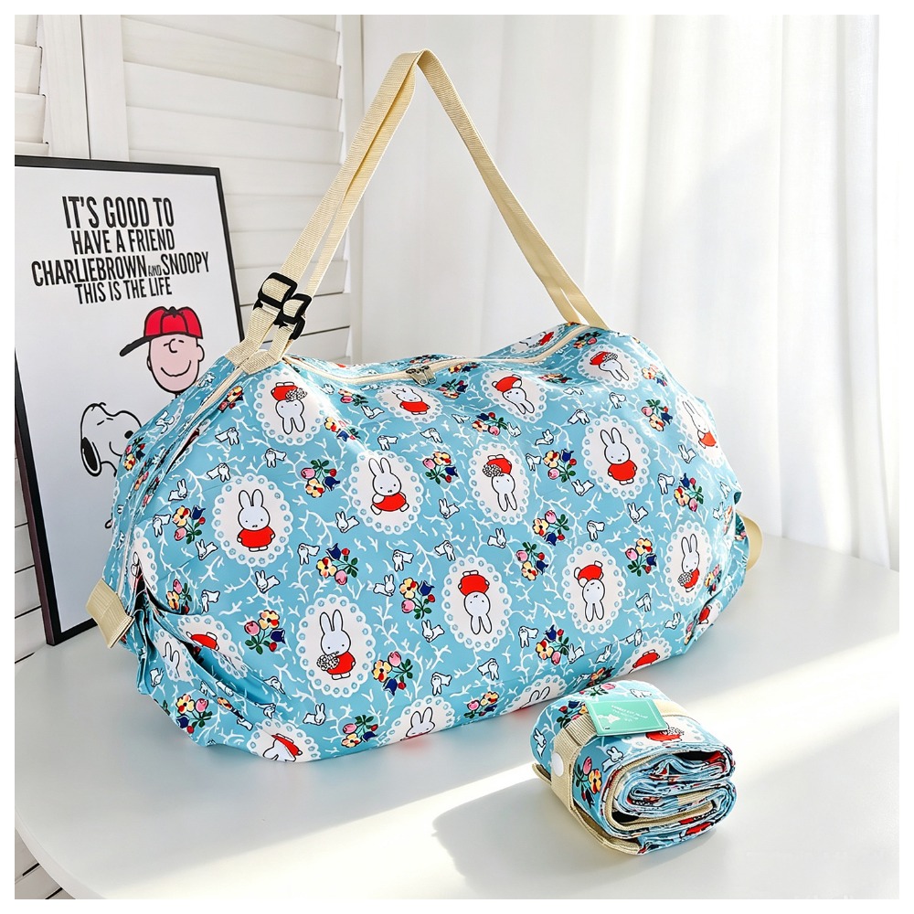 Travel Accessories Shops - Bolsa Dobrável Ecológica Fofa com Estampa