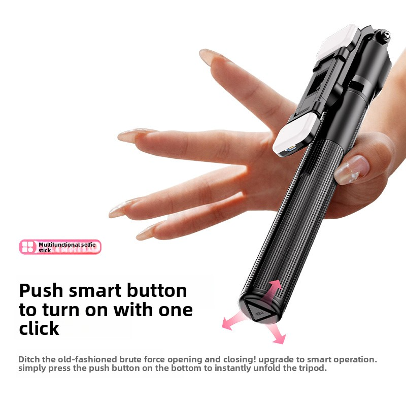 Suporte para selfie stick, luz - Travel Accessories And Gadgets avaliação e preço