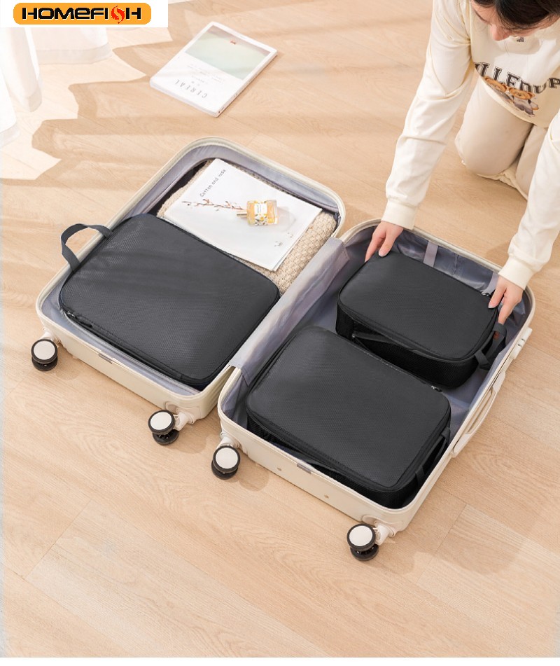 Conjunto de 3 Peças de Bolsa d - Travel Accessories Kit Bag avaliação e preço