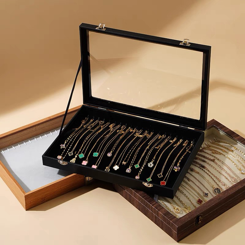 Caixa de jóias de madeira para - Accessories Travel Jewelry Box avaliação e preço
