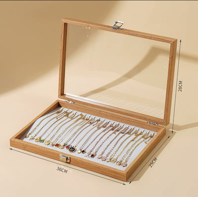 Caixa de jóias de madeira para - Accessories Travel Jewelry Box avaliação e preço