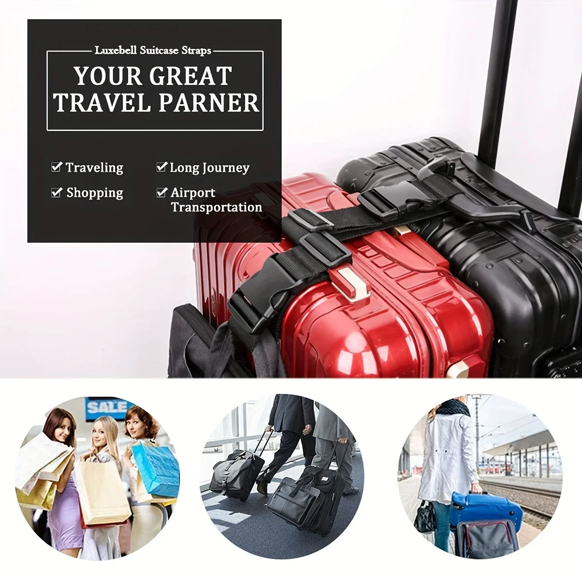 1 unidade de Alça de Bagagem S - Quality Travel Accessories avaliação e preço