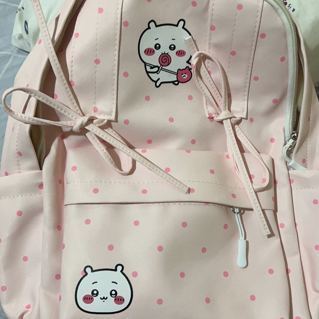 Mochila Chiikawa Rosa com Laço - Travel Accessories Pink avaliação e preço