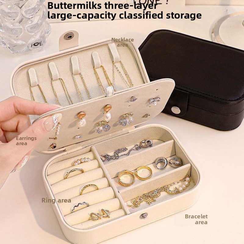 Caixa de joias portátil anti-o - Accessories Travel Jewelry Box avaliação e preço