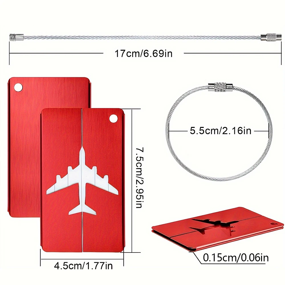 Liga de alumínio etiqueta de b - Qantas Travel Accessories avaliação e preço