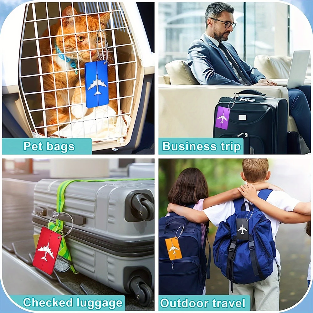 Liga de alumínio etiqueta de b - Qantas Travel Accessories avaliação e preço