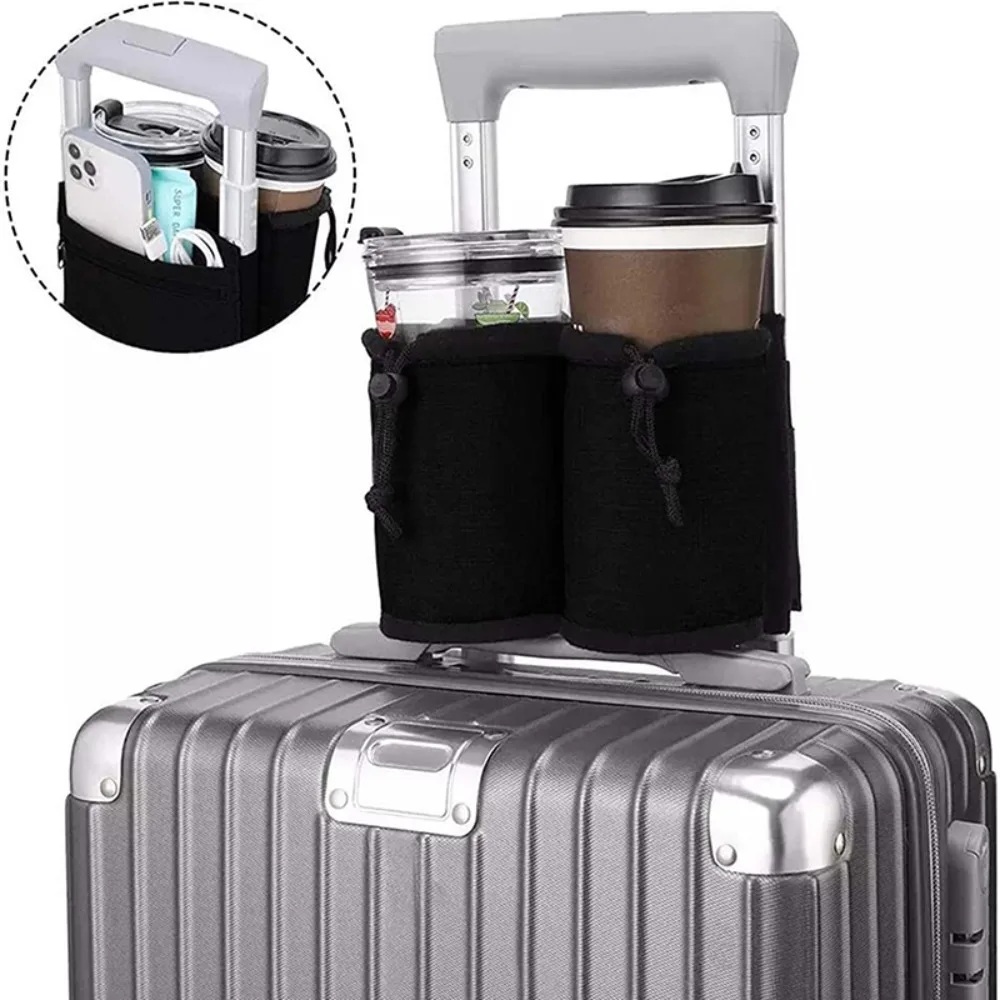 Novo Suporte para Garrafa de Á - Travel Accessories Essentials avaliação e preço