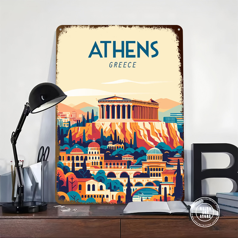 Pôster de Viagem da Grécia Per - Travel Accessories Greece avaliação e preço