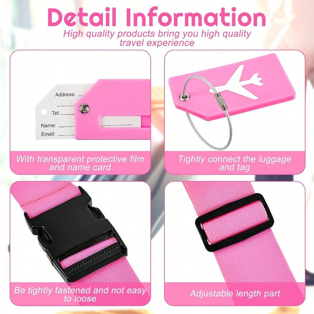 Conjunto de alça de bagagem co - Travel Accessories In Bulk avaliação e preço