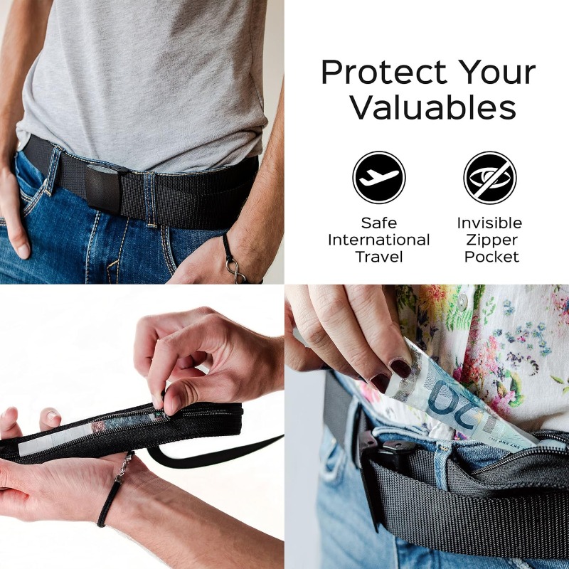 Cinto de segurança de viagem c - Money Belt Hidden avaliação e preço