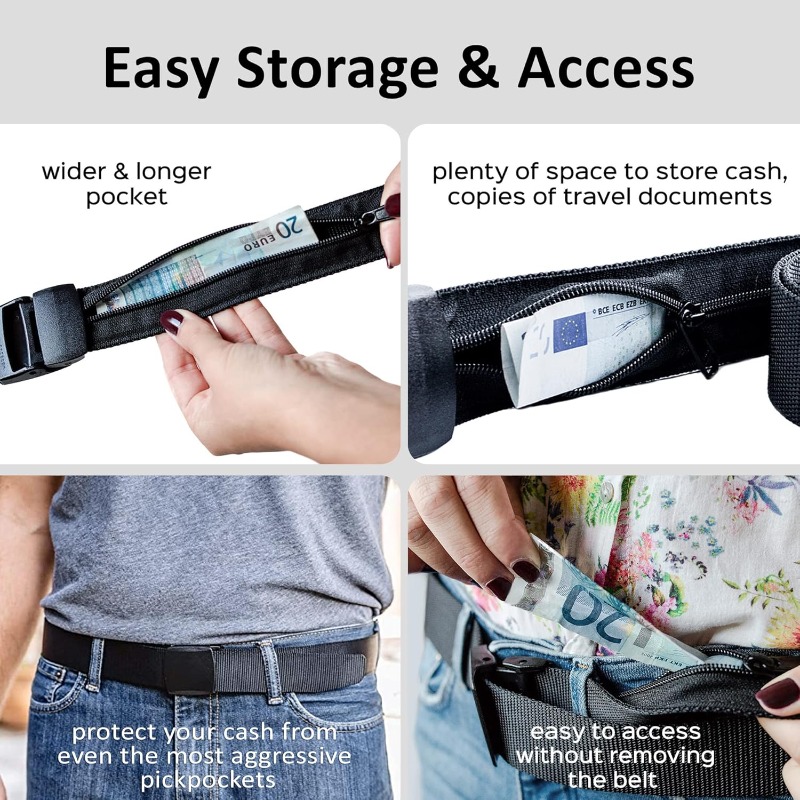 Cinto de segurança de viagem c - Money Belt Hidden avaliação e preço