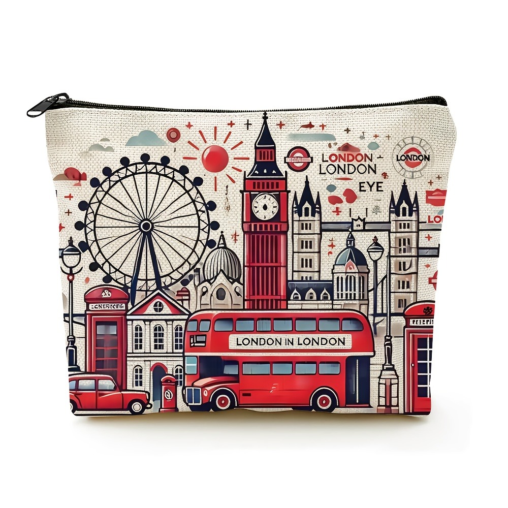 Bolsa cosmética com estampa de - Travel Accessories London avaliação e preço