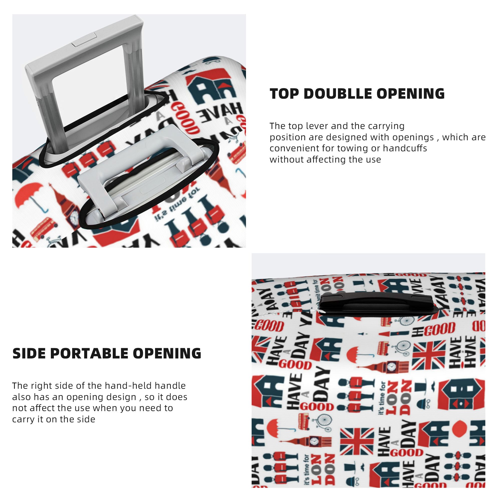 Capa para mala de viagem com p - Travel Accessories London avaliação e preço