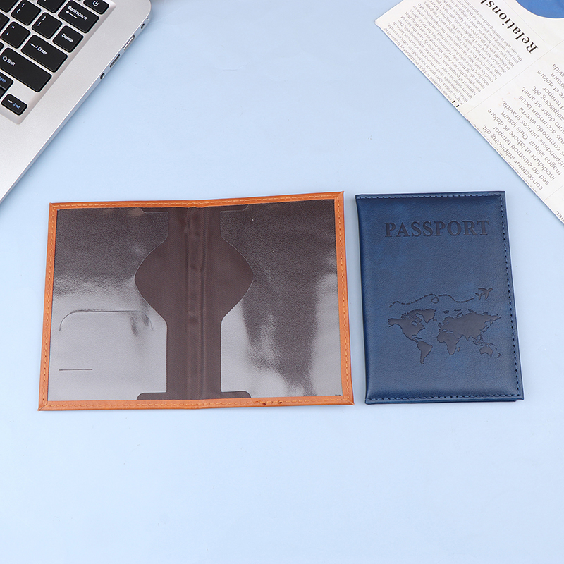 Capa de passaporte de couro pu - Travel Wallet Slim avaliação e preço