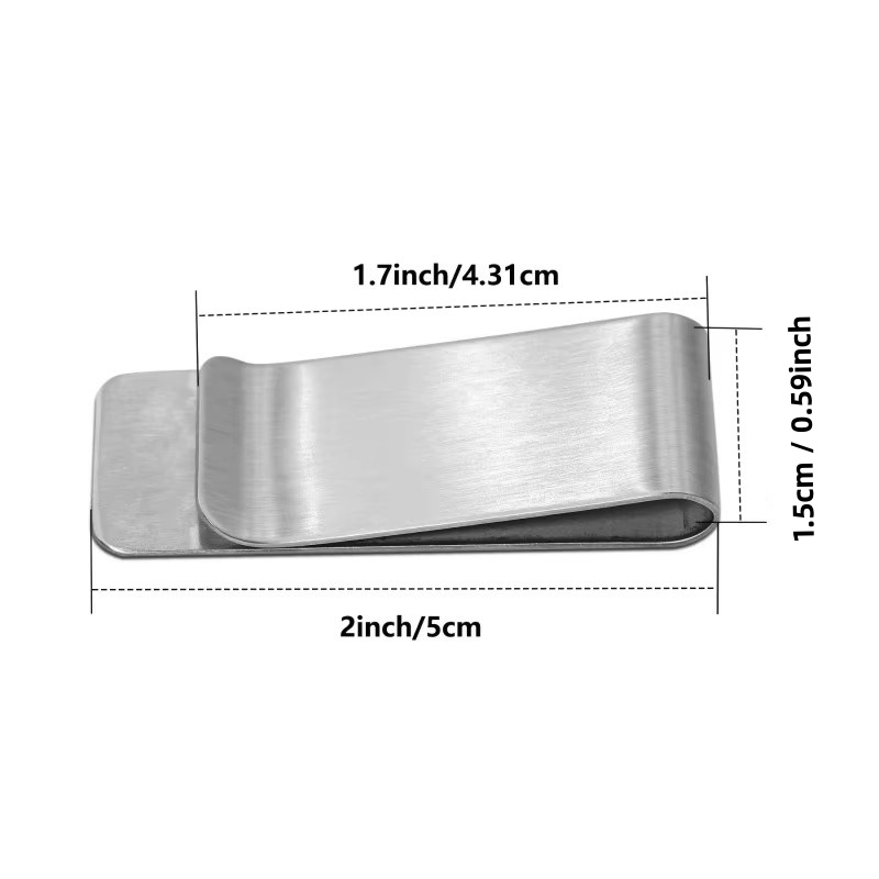 20PCS Carteira Slim de Aço Ino - Travel Wallet Slim avaliação e preço