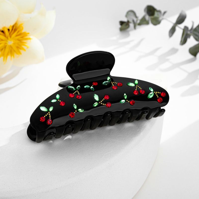 1 peça grampo de cabelo cereja - Quality Travel Accessories avaliação e preço