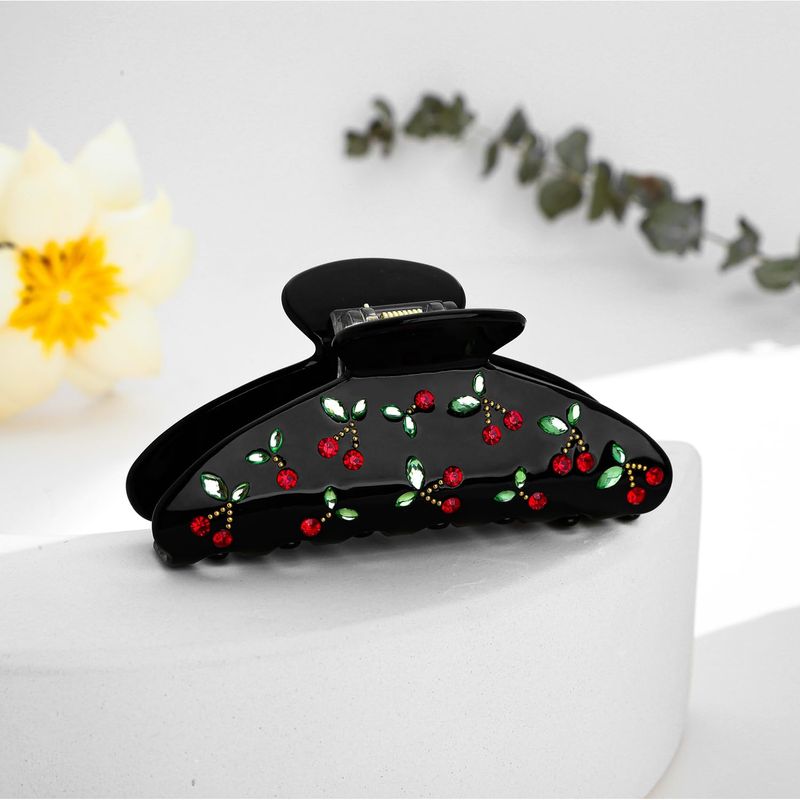 1 peça grampo de cabelo cereja - Quality Travel Accessories avaliação e preço