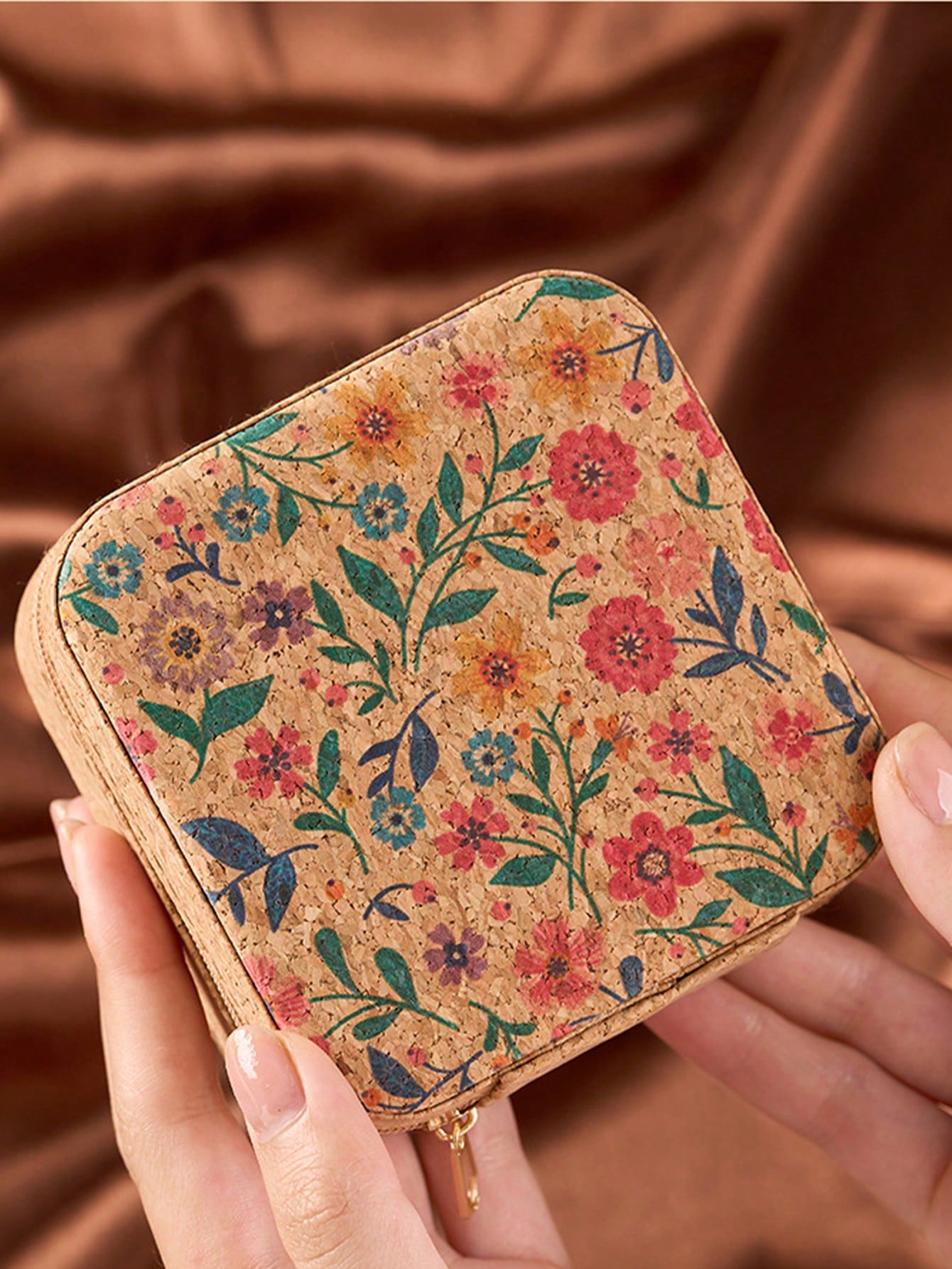 Estojo de joias quadrado com p - Accessories Travel Jewelry Box avaliação e preço