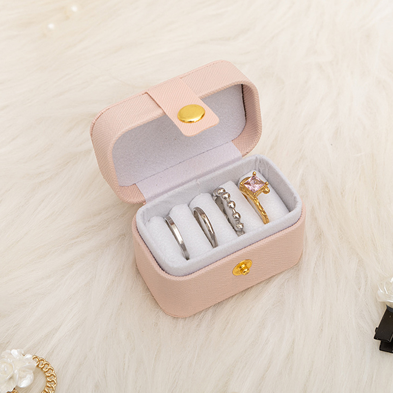 Estojo Portátil de Couro PU pa - Accessories Travel Jewelry Box avaliação e preço