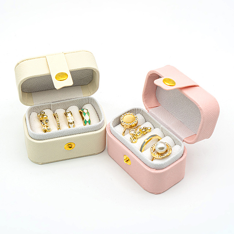 Estojo Portátil de Couro PU pa - Accessories Travel Jewelry Box avaliação e preço