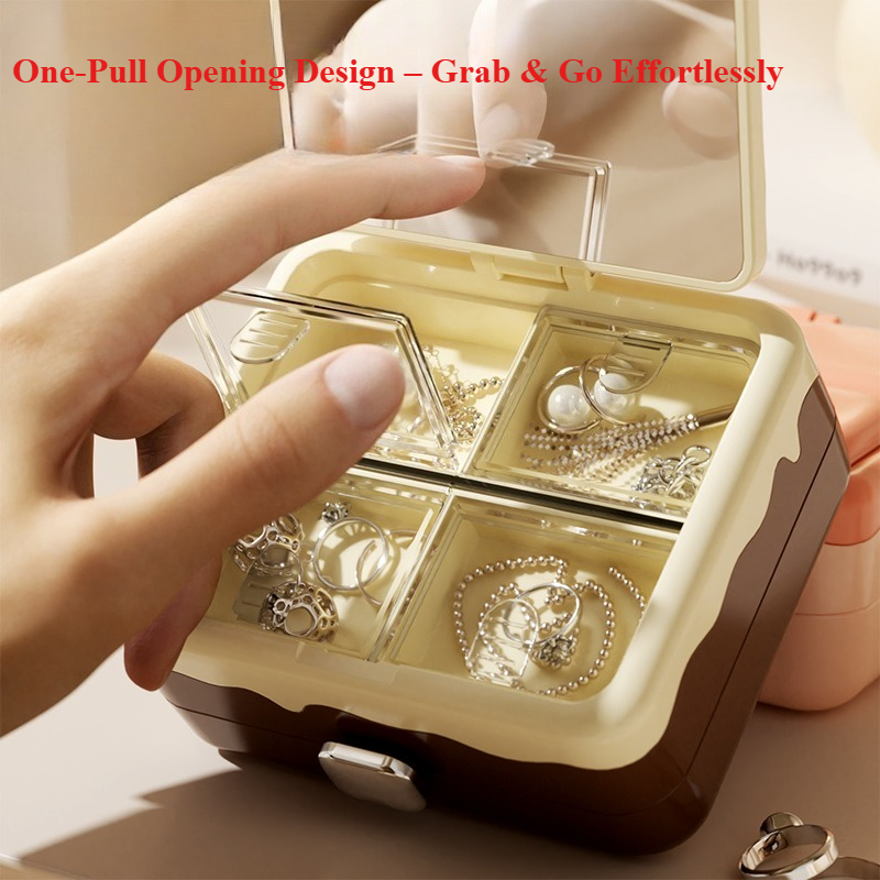 Organizador de jóias portátil  - Accessories Travel Jewelry Box avaliação e preço
