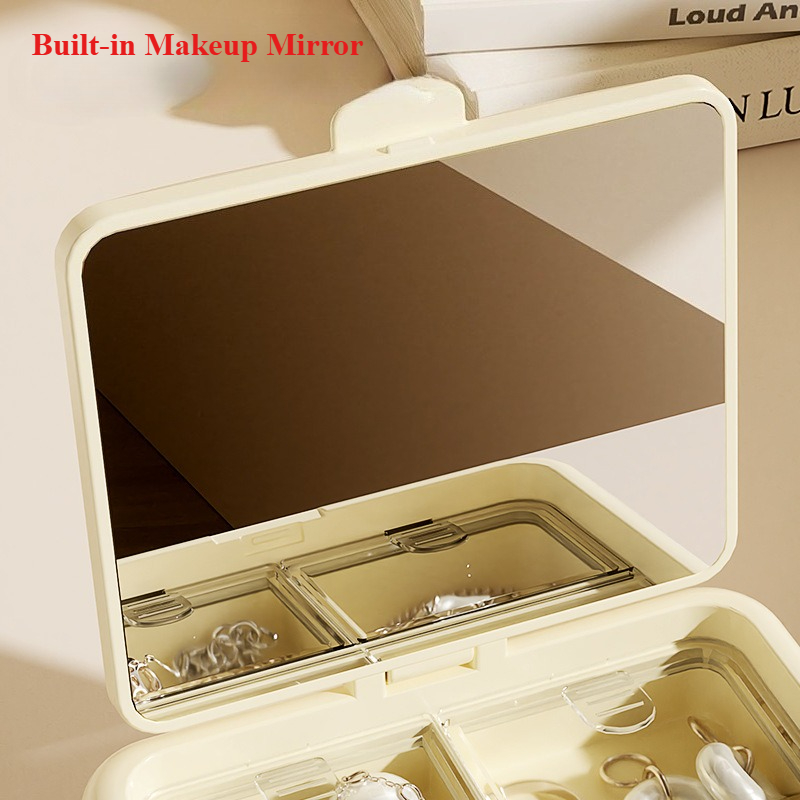 Organizador de jóias portátil  - Accessories Travel Jewelry Box avaliação e preço