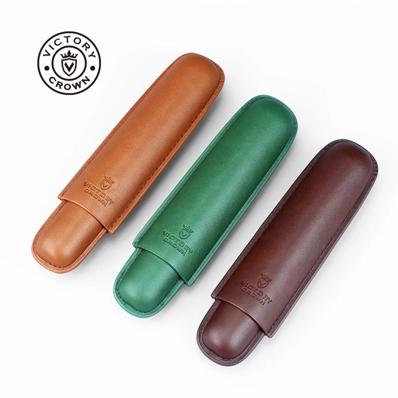 Tubo de charuto de couro humid - Travel Accessories Youtube avaliação e preço