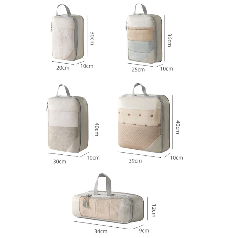 Conjunto de 5 Peças de Bolsa d - Travel Accessories Kit Bag avaliação e preço
