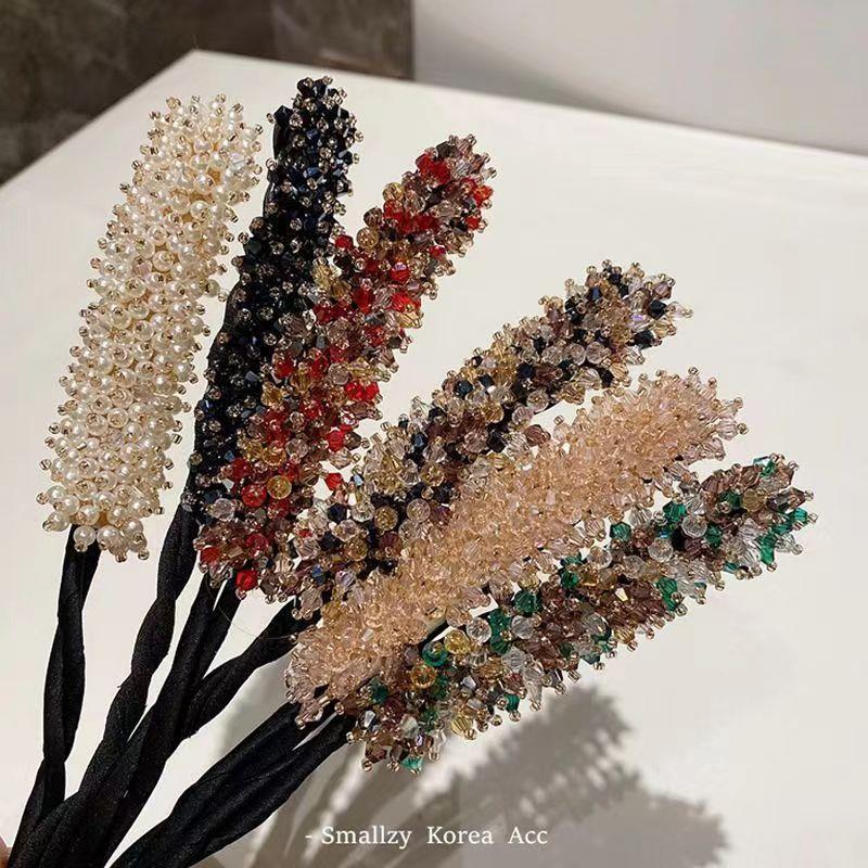 7 pçs cristal cabelo bun maker - Travel Accessories Bunnings avaliação e preço