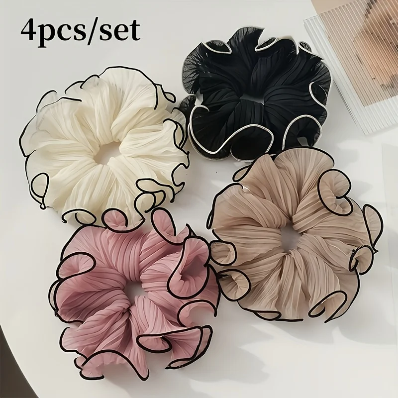 4 pçs/set elegante tecido com  - Travel Accessories In Bulk avaliação e preço